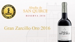 Abadía de San Quirce Reserva 2016 Gran Zarcillo de Oro 2023